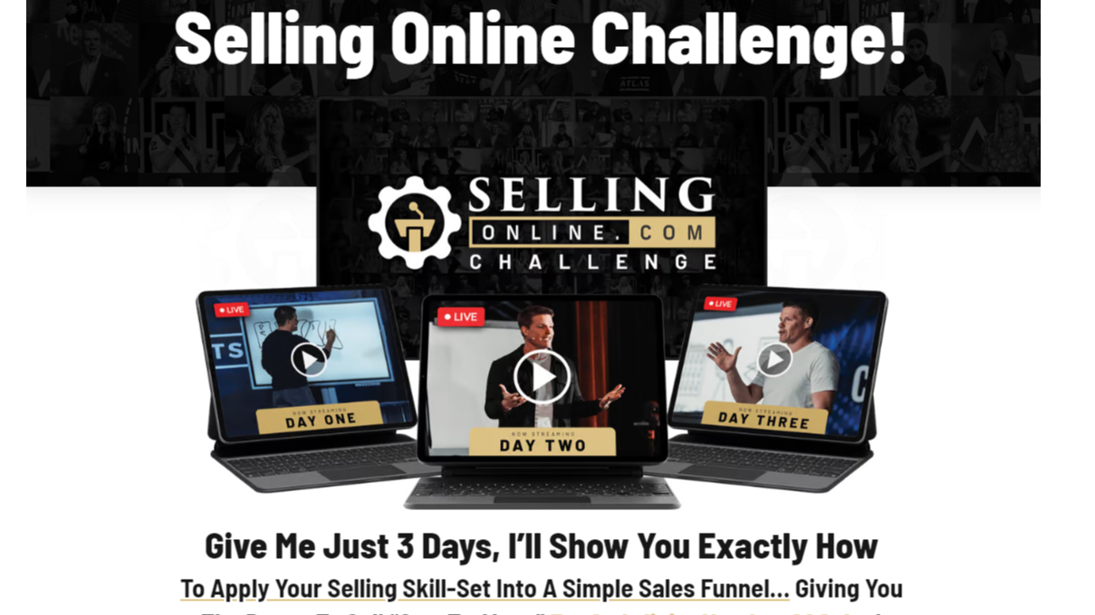 Russell Brunson’s 3-Day 'Selling Online Challenge' Teaches 7-Figure Pitch Skills