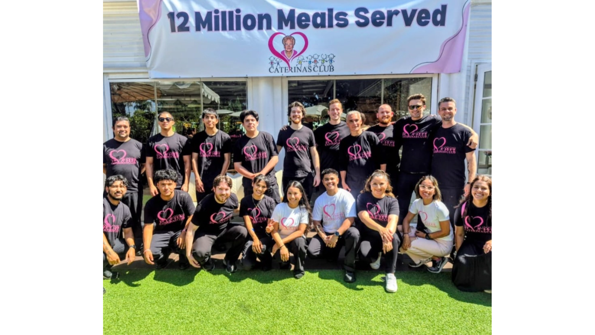 Sir Bruno Serato Hosts Local Children for a Lavish Pasta Celebration