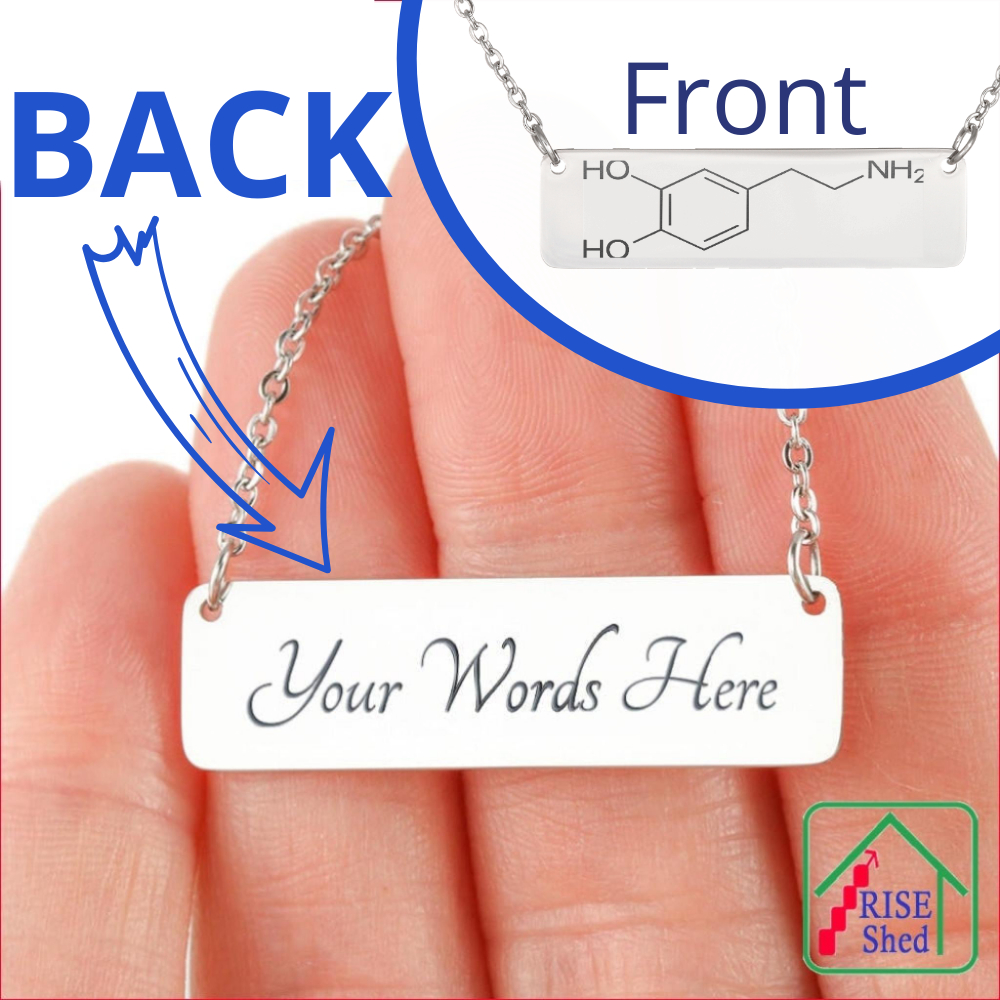 Best Nerdy Gifts 2022: Chemical Formula Pendants With Oxytocin & Serotonin