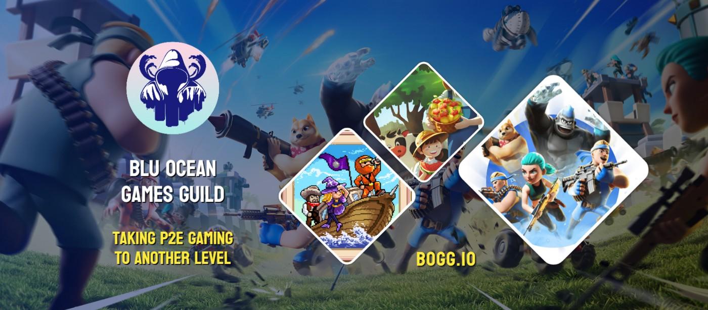 New Option in the Play-To-Earn Space. Blu Ocean Games Guild Launched