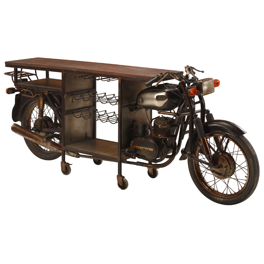 Get The Best Upcycled Steampunk Vehicle Liquor Storage & Bars For Your Man Cave