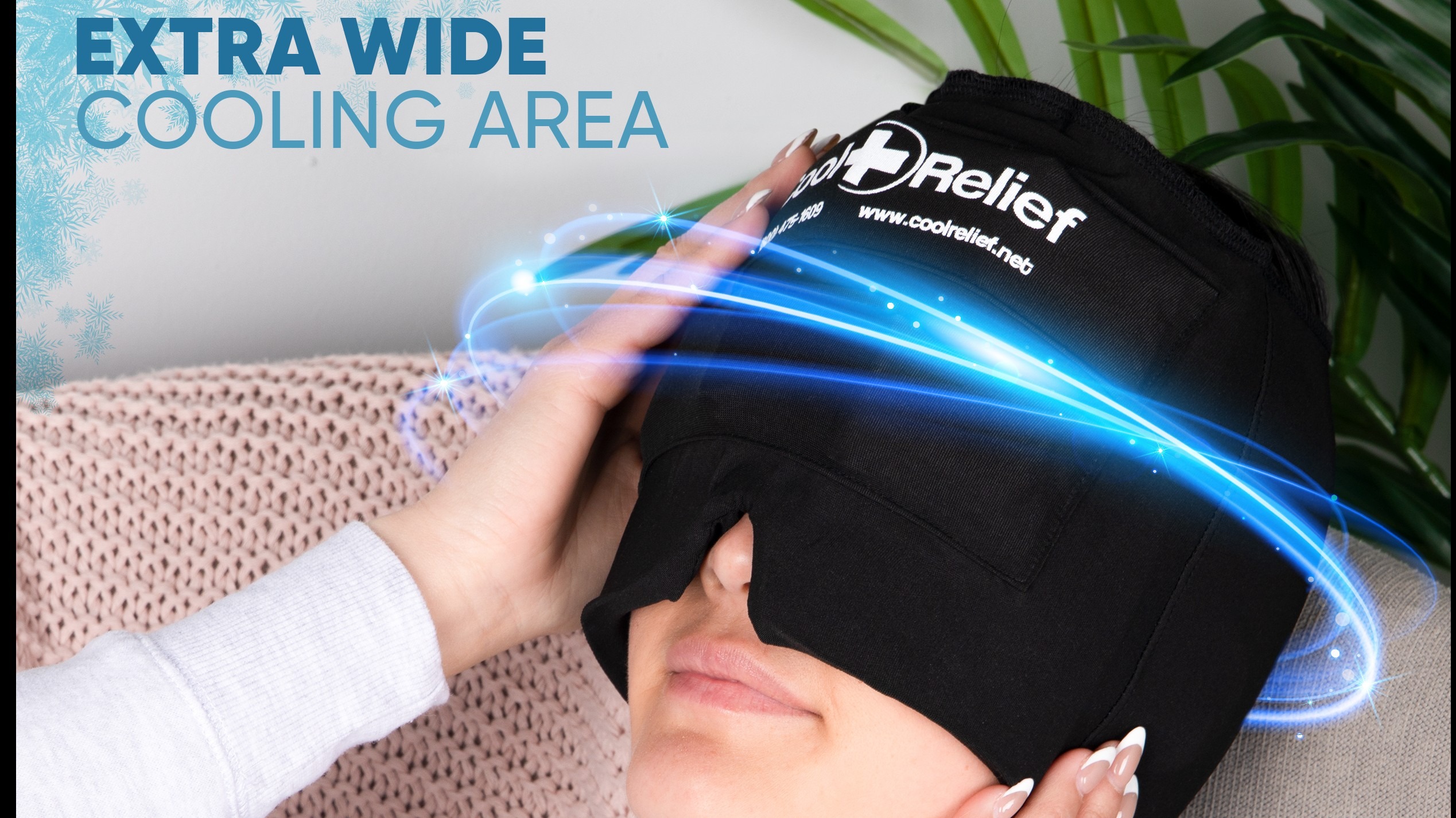 Get Long-Lasting Headache Relief With Stretchable Soft Gel Ice Wrap Cap