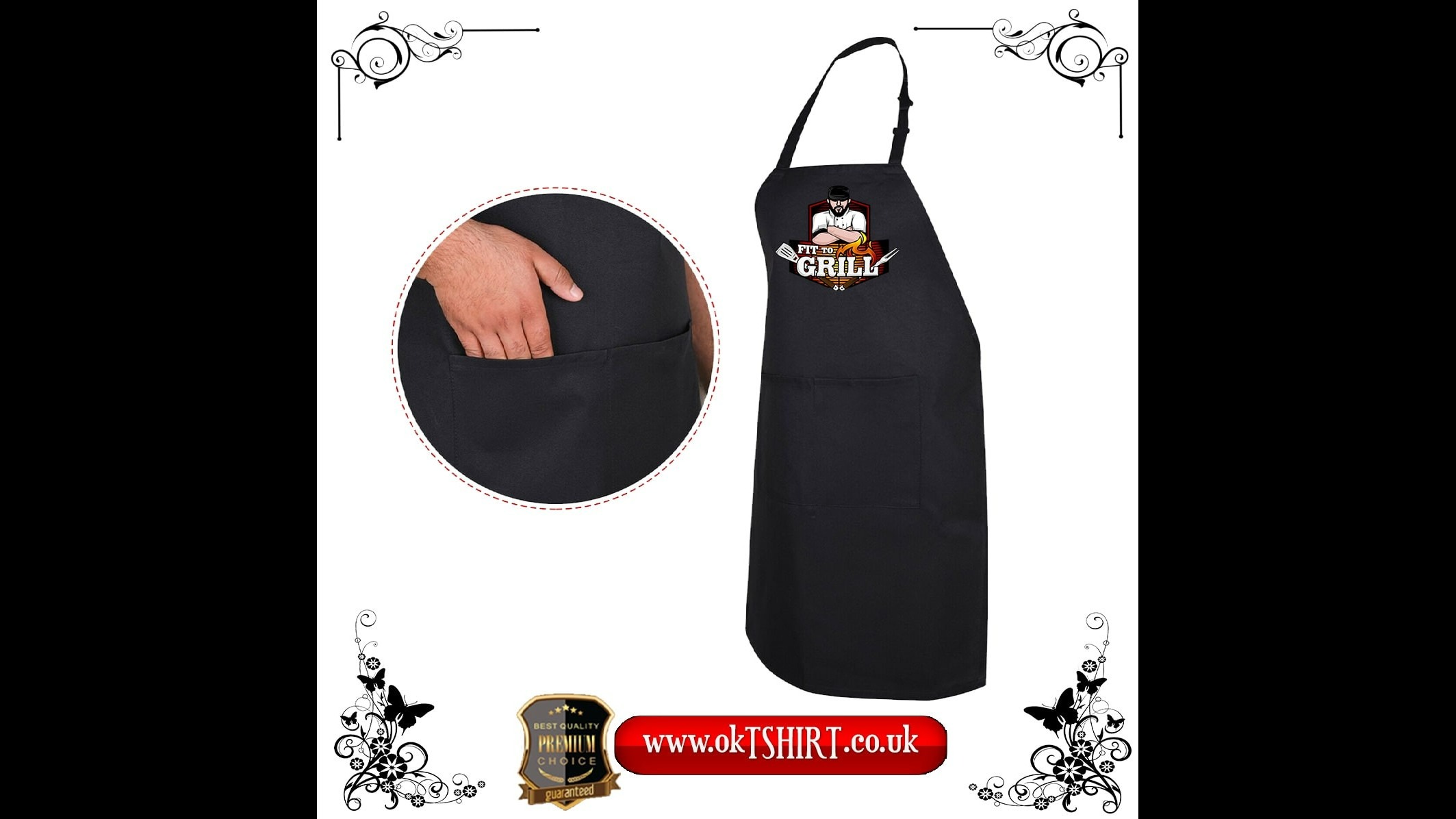 Order Custom Aprons For Home Or Restaurant Use At This UK DTG Printing Service