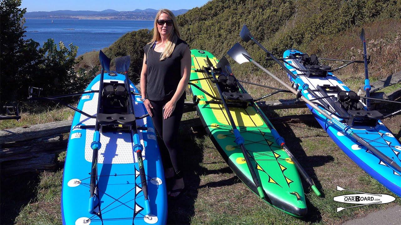 Can You Row A Paddle Board? Best SUP Rower Travel Kit With Carbon Fiber Oars