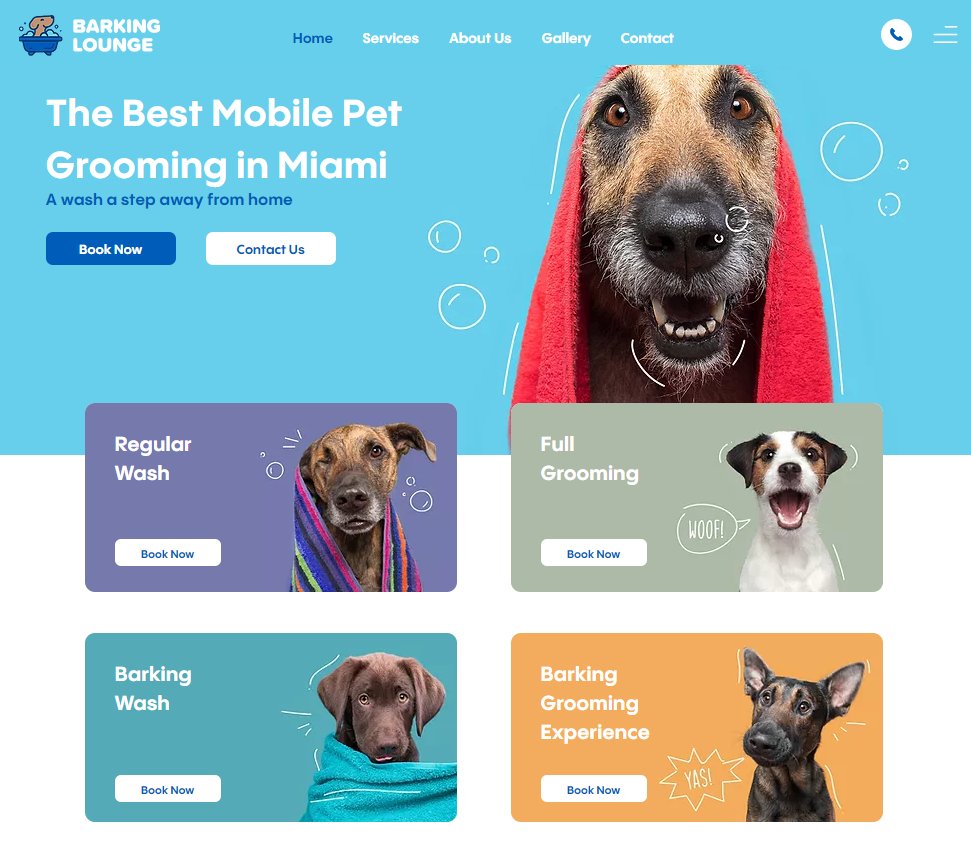 Book A Coral Gables At-Home Dog Grooming Appointment For Shampoo & Ear Cleaning