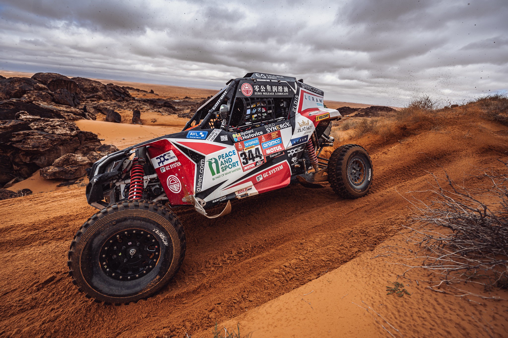 Buggyra ZM Academy pilot Aliyyah Koloc was seventh in the stage 4 of Dakar Rally