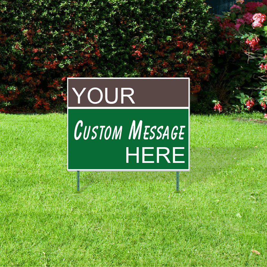 Order Top-Rated Custom Lawn Signs, Vinyl Banners, & Flags!